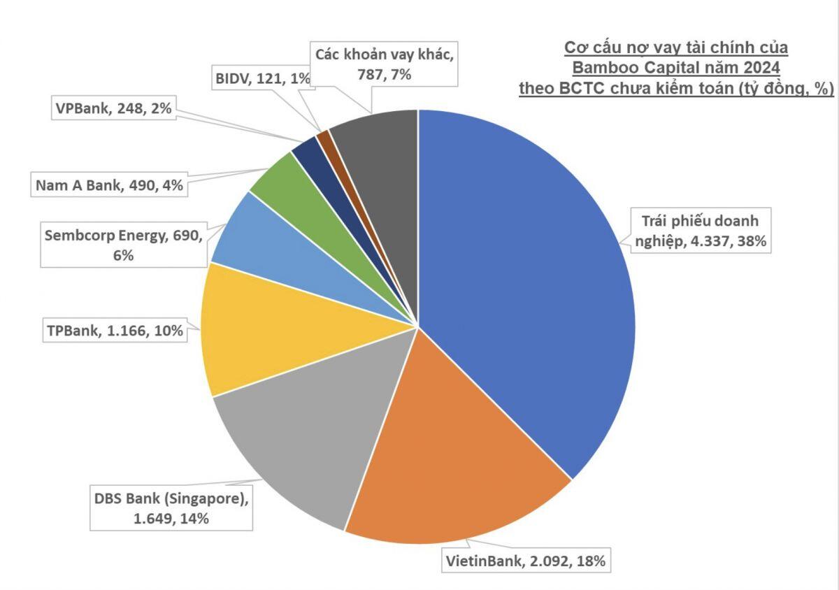 Ai đang cho Bamboo Capital vay gần 12.000 tỷ đồng giữa lúc doanh nghiệp dự kiến lỗ nặng?