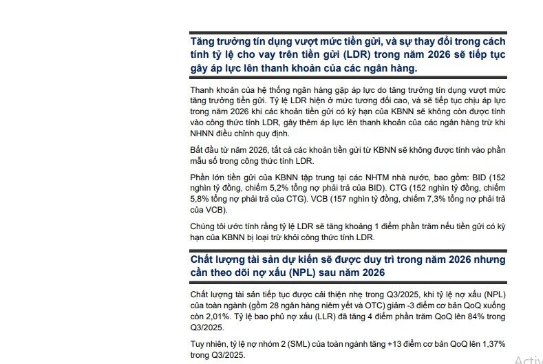 Cổ phiếu ngân hàng vào 'vùng tích lũy', tín dụng vẫn tăng mạnh