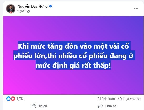 Khi mức tăng dồn vào một vài cổ phiếu lớn, nhiều cổ phiếu đang ở mức định giá rất thấp!
