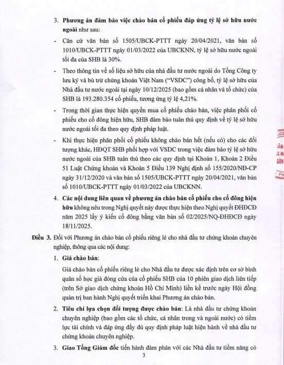 SHB tăng vốn điều lệ lên hơn 53.000 tỷ đồng
