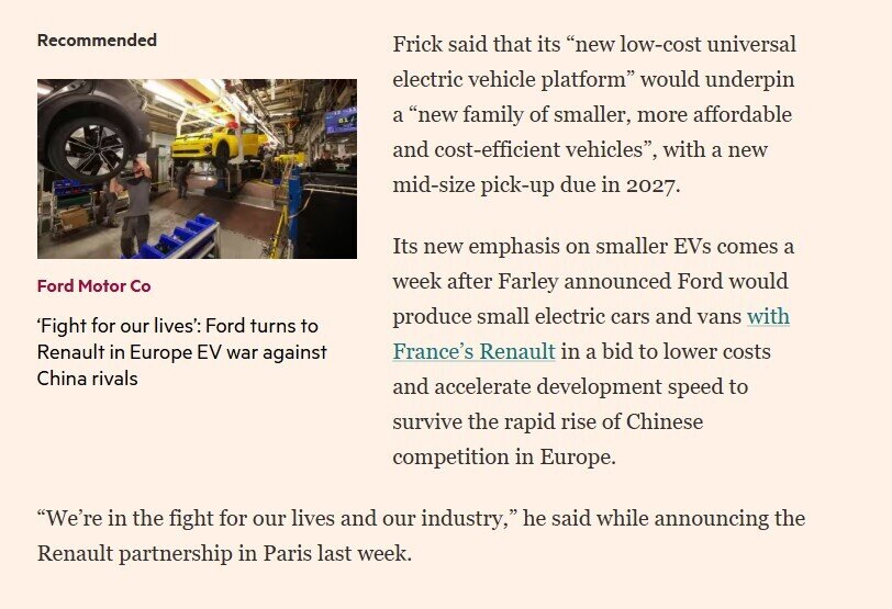 Ford mất 19,5 tỷ USD vì làm xe điện: Mảng EV liên tục lỗ ròng nhiều năm, phải chuyển hướng sang xe Hybrid