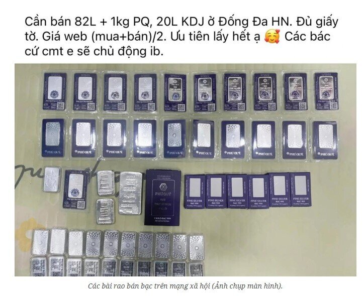 Trào lưu đầu tư bạc nở rộ