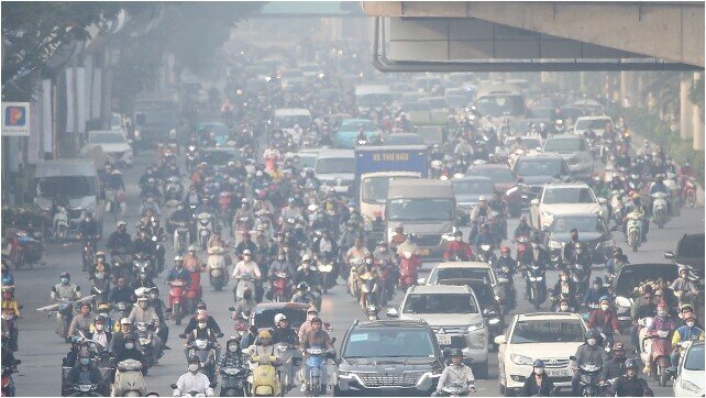 Miền Bắc ô nhiễm không khí trở lại