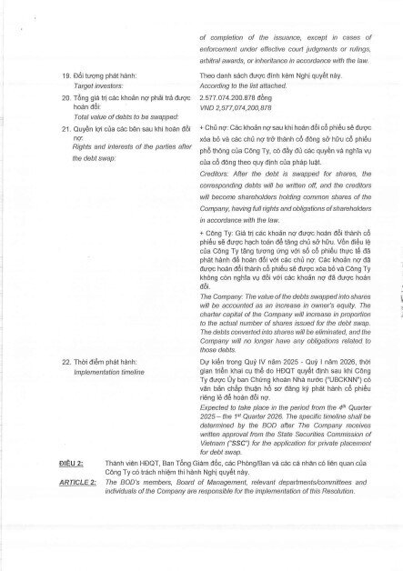 Novaland (NVL) điều chỉnh phương án hoán đổi nợ, còn hai chủ nợ tham gia