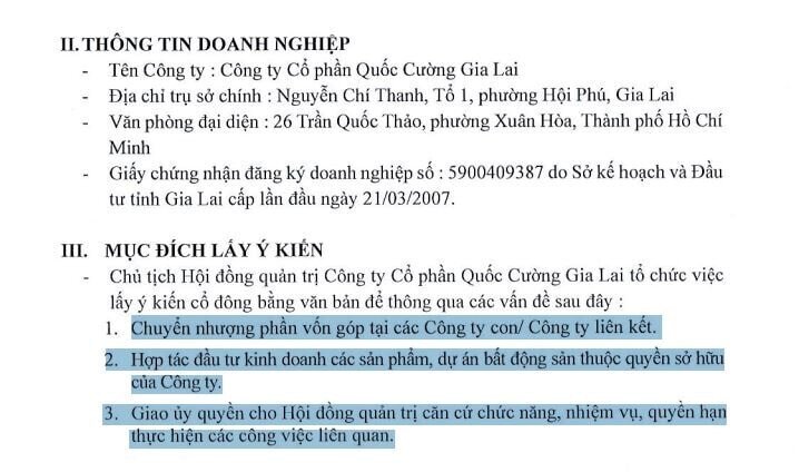 Quốc Cường Gia Lai (QCG) cam kết hoàn tất nghĩa vụ, chờ cơ chế đặc thù “giải cứu” dự án Phước Kiển