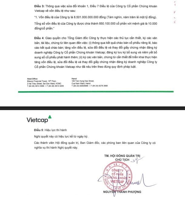 61 NĐT chi hơn 3.950 tỷ đồng mua 127,5 triệu cổ phiếu VCI