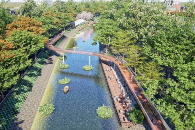 Hà Nội chọn xong nhà đầu tư làm công viên dọc sông Tô Lịch
