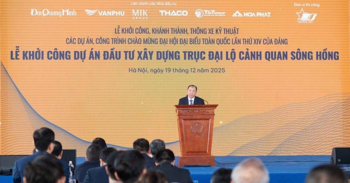 Tiềm lực 6 tập đoàn lớn cùng làm siêu dự án 'kỳ tích sông Hồng'