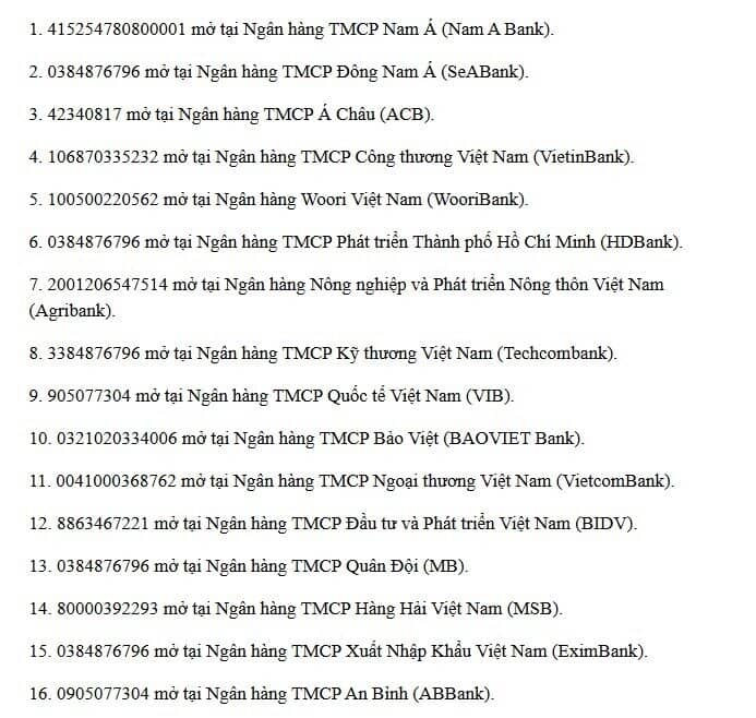 Ai từng chuyển tiền qua Agribank, Vietcombank, Techcombank… cần đặc biệt lưu ý