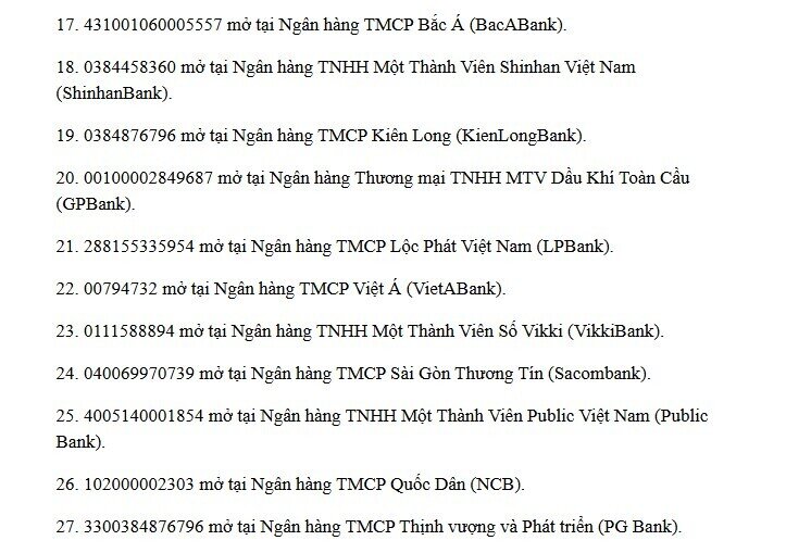 Ai từng chuyển tiền qua Agribank, Vietcombank, Techcombank… cần đặc biệt lưu ý