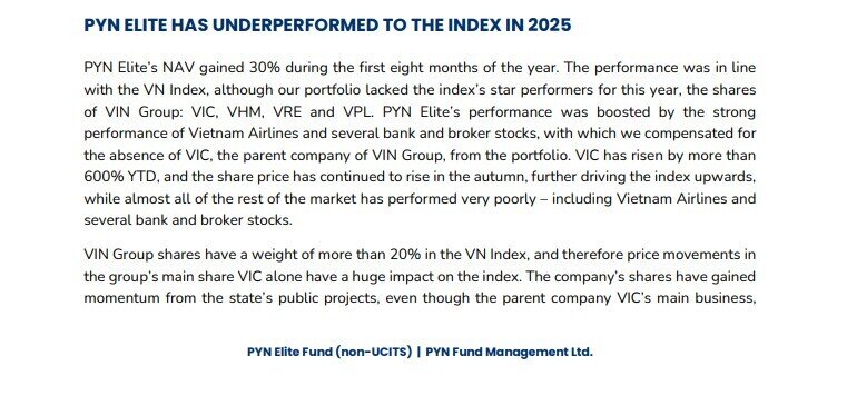 'Cá mập' nói thẳng lý do đầu tư thua VN-Index trong 2025