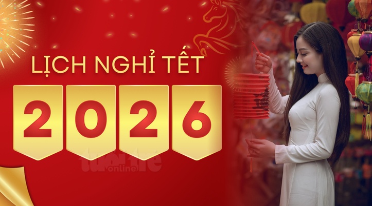 Bộ Nội vụ đề xuất Tết Dương lịch 2026 nghỉ liền 4 ngày