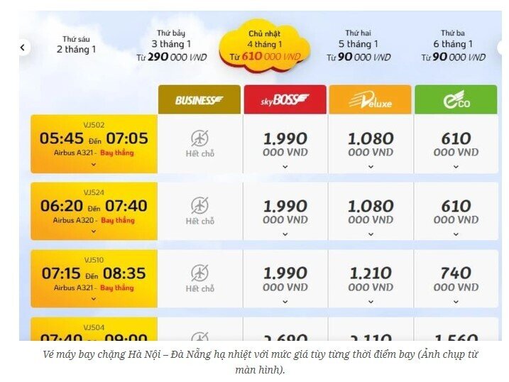 Nghỉ lễ 4 ngày, khách ùn ùn đặt vé: Nhiều chặng bay giá cao kỷ lục