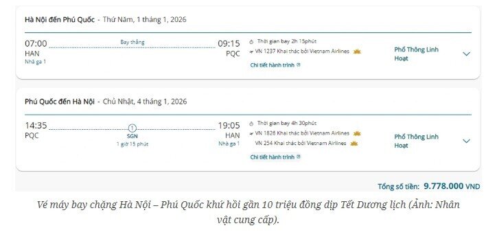 Nghỉ lễ 4 ngày, khách ùn ùn đặt vé: Nhiều chặng bay giá cao kỷ lục