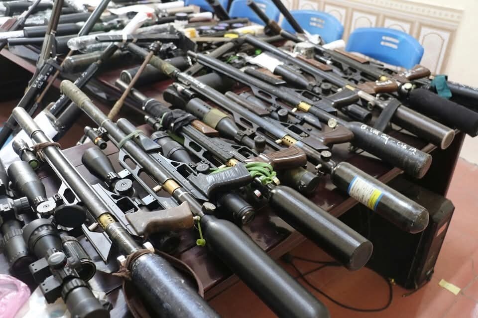 Triệt phá đường dây vũ khí “khủng” nhất từ trước tới nay, do một phụ nữ cầm đầu