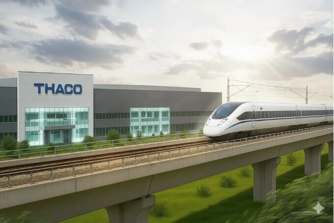 Sau khi Vingroup rút lui, vì sao THACO trở thành ứng viên sáng giá nhất cho đường sắt cao tốc Bắc – Nam?