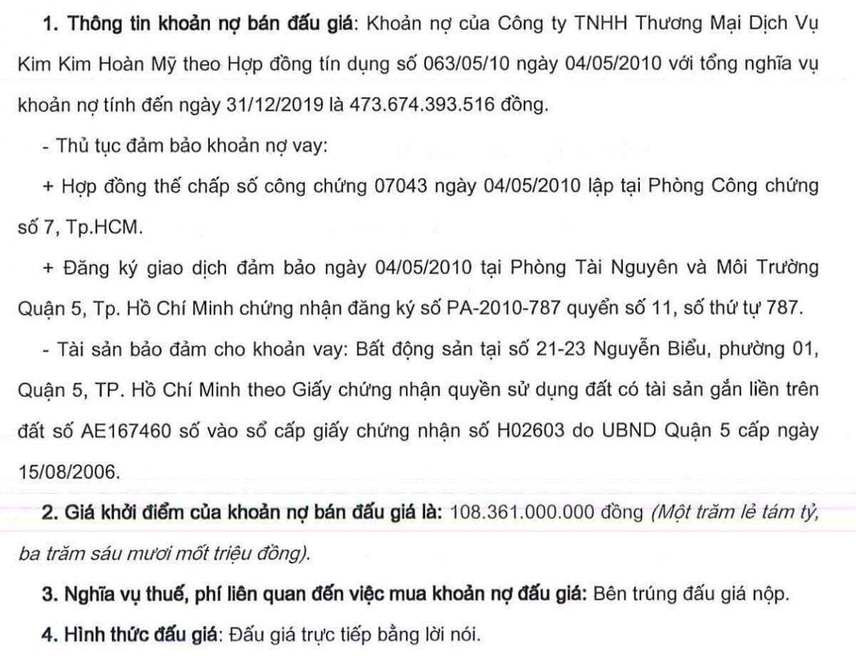 Sacombank ‘xả kho’ nợ xấu: Có khoản bán dưới 60% dư nợ gốc