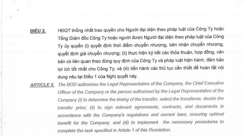 Novaland muốn thoái toàn bộ vốn tại một công ty con