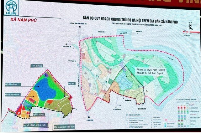 Vingroup làm việc với xã tại Hà Nội về phân khu 4.500 ha của dự án Olympic