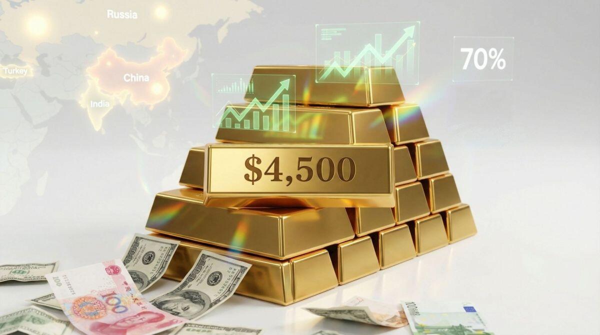 2025 năm biến động chưa từng có của giá vàng