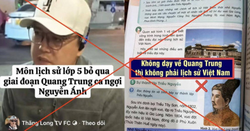 Đề nghị Công an vào cuộc làm rõ hành vi xuyên tạc nội dung sách giáo khoa