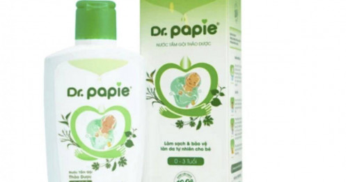 Lô nước tắm gội trẻ em bị thu hồi vì nhiễm vi sinh vật