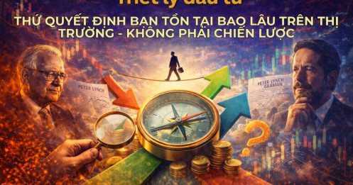 Triết lý đầu tư: Thứ quyết định bạn tồn tại bao lâu trên thị trường – không phải chiến lược