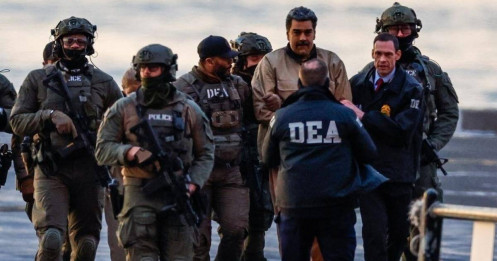 Ông Maduro bị áp giải tới tòa án ở New York