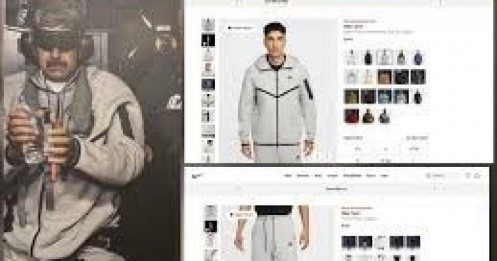 Bộ đồ nỉ xám hiệu Nike ông Maduro mặc.... cháy hàng