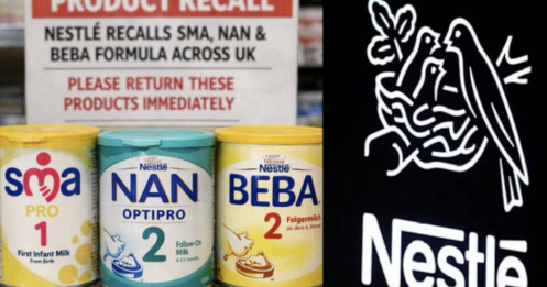 Rúng động châu Âu: Nestle thu hồi hàng loạt sữa công thức trẻ em vì nghi nhiễm độc tố nguy hiểm