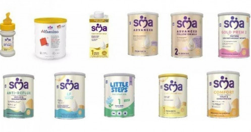 Chi tiết danh sách các dòng sữa NAN bị Nestlé thu hồi