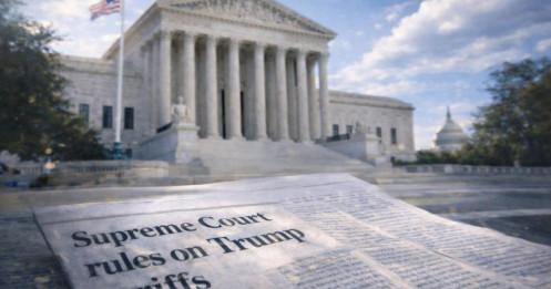 Tòa án Tối cao Mỹ sắp “gõ búa” về thuế quan của Tổng thống Trump: Bước ngoặt pháp lý hay chỉ là màn tái cấu trúc chiến lược thương mại?