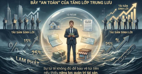 Bẫy "An toàn" của tầng lớp trung lưu: Khi sự tử tế không cứu được túi tiền