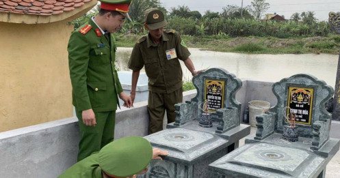 Ngôi mộ trong vụ giả chết trục lợi bảo hiểm lộ nhiều bất thường