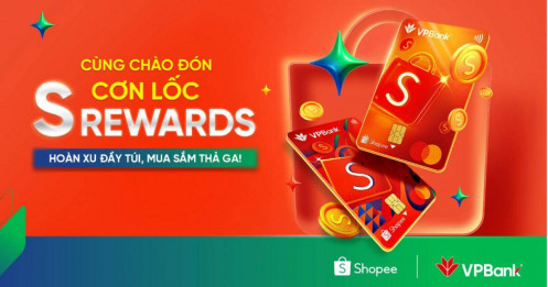 Thẻ VPBank S Rewards Mastercard thu hút người dùng trẻ nhờ ưu đãi hoàn Shopee xu lên đến 12%