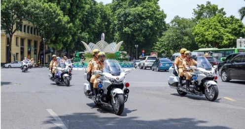 Cấm xe tải từ 10 tấn, xe khách 45 chỗ vào trung tâm Hà Nội dịp Đại hội Đảng