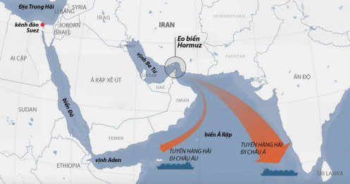 Eo biển Hormuz nóng trở lại trước khả năng Mỹ can thiệp vào Iran