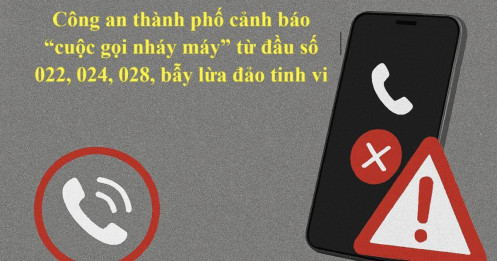 Đừng bắt máy! Cuộc gọi “nhá máy” từ 022, 024, 028 là chiêu thăm dò của lừa đảo