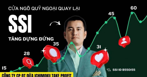Chứng khoán hôm nay: Cổ phiếu SSI – Cửa ngõ quỹ ngoại quay lại, Tăng dựng đứng?