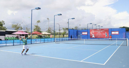 Người Việt đã có thể theo dõi trực tiếp các trận quần vợt ATP Challenger gay cấn tại Novaworld Phan Thiết