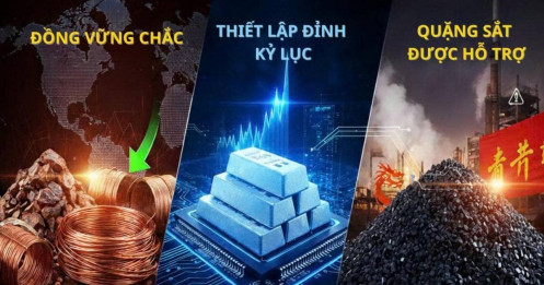 Thị trường kim loại "rực lửa": thiếc lập đỉnh lịch sử, đồng và sắt đồng loạt dậy sóng