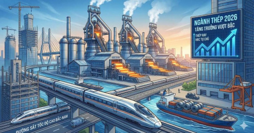 Sóng ngành kim loại và những cơ hội "vàng" của ngành thép trong năm 2026