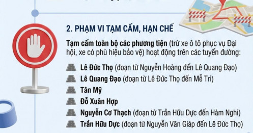Thông báo nóng tới toàn bộ người tham gia giao thông ở Hà Nội từ 16 giờ hôm nay