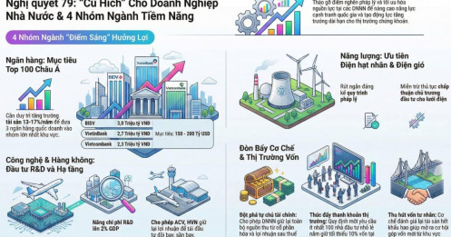 Cơ hội từ Nghị quyết 79: "Cởi trói" cho những gã khổng lồ