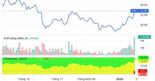 Lãi quý IV tăng vọt 44%, cổ phiếu bất động sản KCN này bất ngờ “phi nước đại”