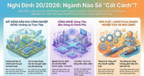 Nghị định 20/2026/NĐ-CP: "Cú hích" tài khóa và diện mạo mới của nền kinh tế chính quy