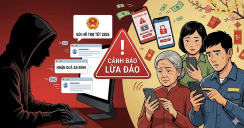 Công an phát cảnh báo khẩn: Chiêu lừa “trợ cấp Tết 2026” đang rút sạch tiền tài khoản trong vài giây