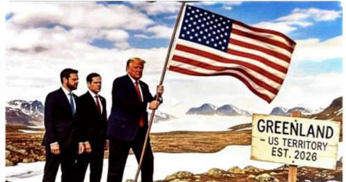 Toan tính địa chính trị đằng sau bức ảnh chấn động về Greenland