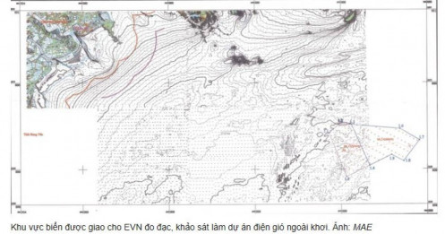 EVN, PVN được giao gần 64.000 ha biển để khảo sát làm điện gió ngoài khơi