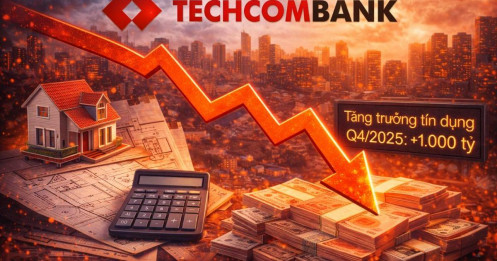 TCB lãi kỷ lục nhưng tăng trưởng đang “khựng lại”: Dư địa nào khi tín dụng BĐS bị siết năm 2026?